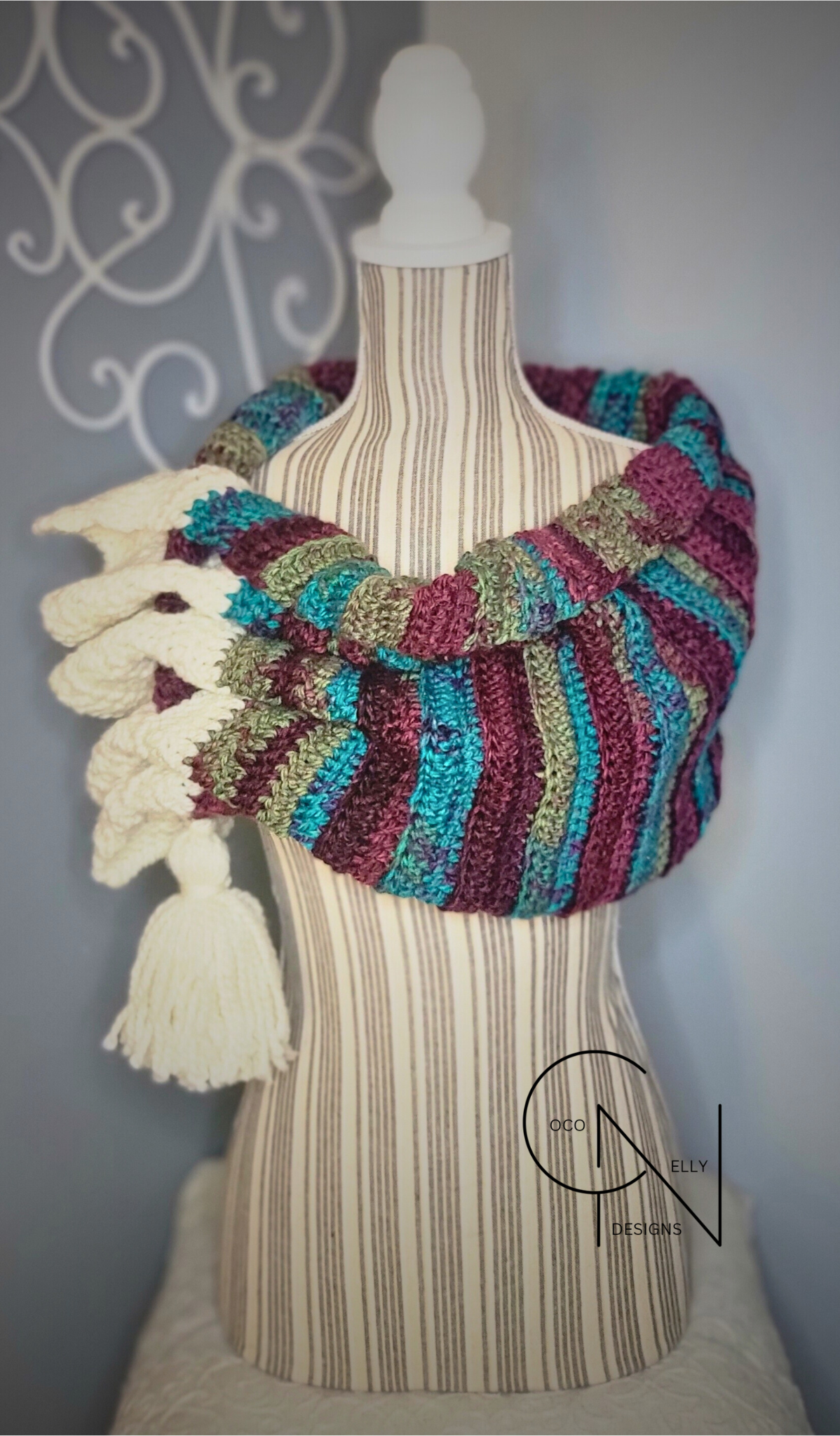 Desert Sands Keyhole Scarf