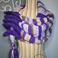 Purple Passion Keyhole Scarf