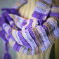 Purple Passion Keyhole Scarf