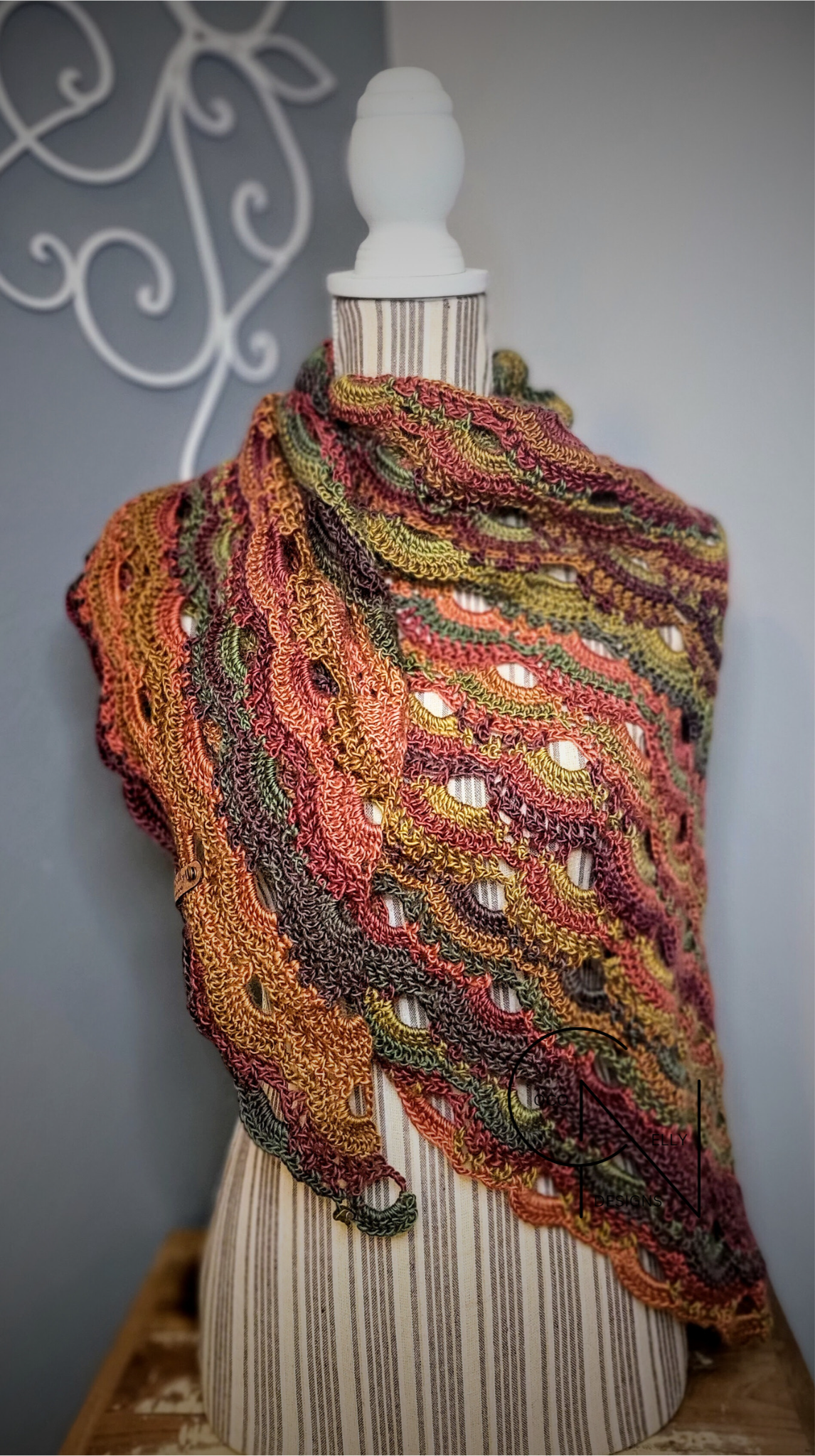 Bronze Star Shawl