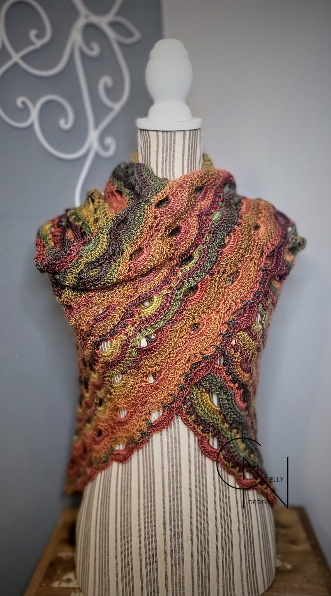 Bronze Star Shawl