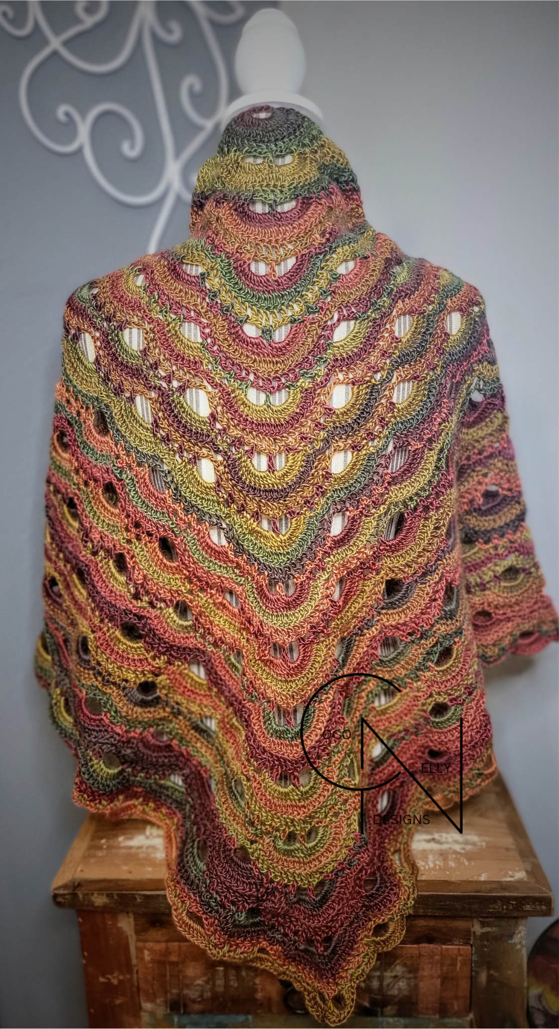 Bronze Star Shawl