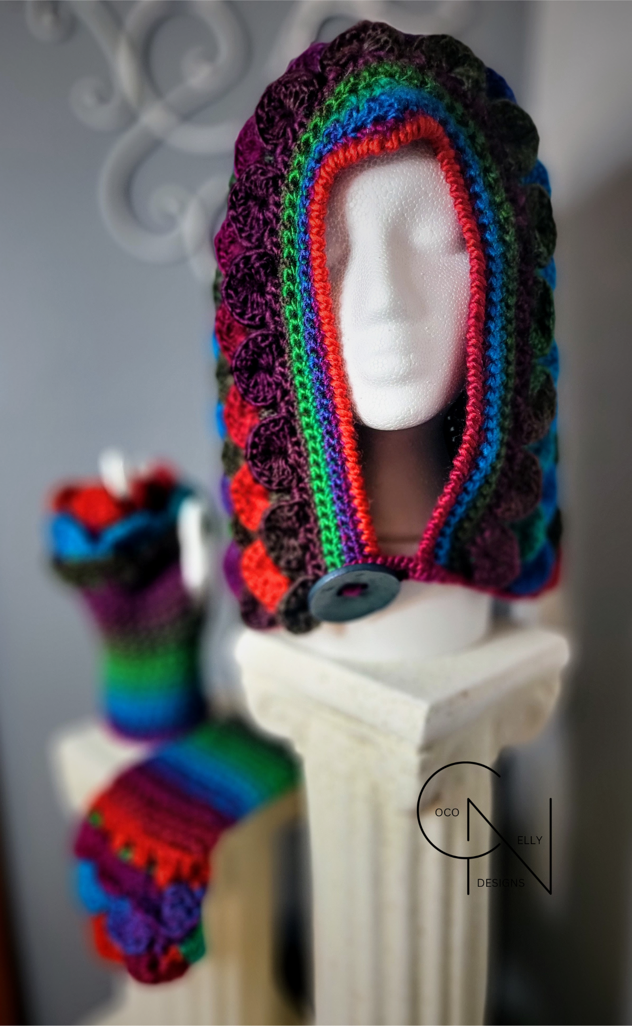 Rainbow Hat Set