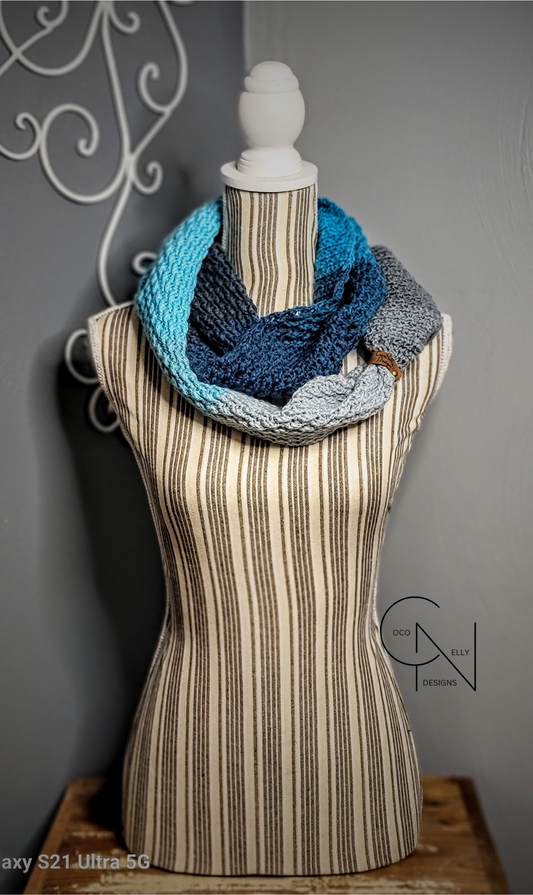 CALLA Ocean Mobius Scarf - Signature Piece